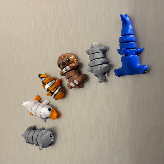 Bundle Cute Flexi Figuren Magnet