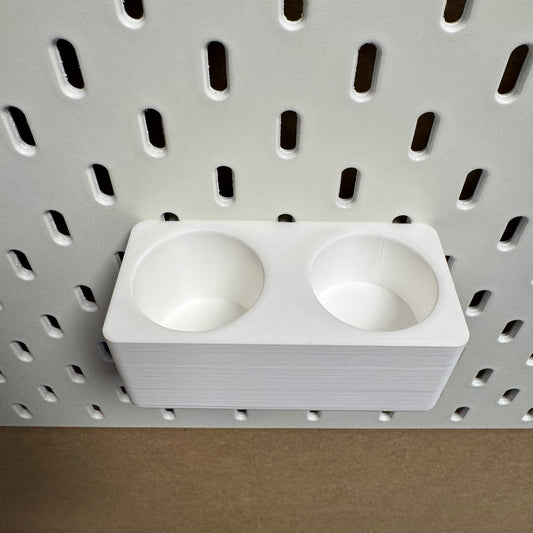 IKEA Skadis Halterung Würth Schraubensicherung und Kraftprotz Sekundenkleber