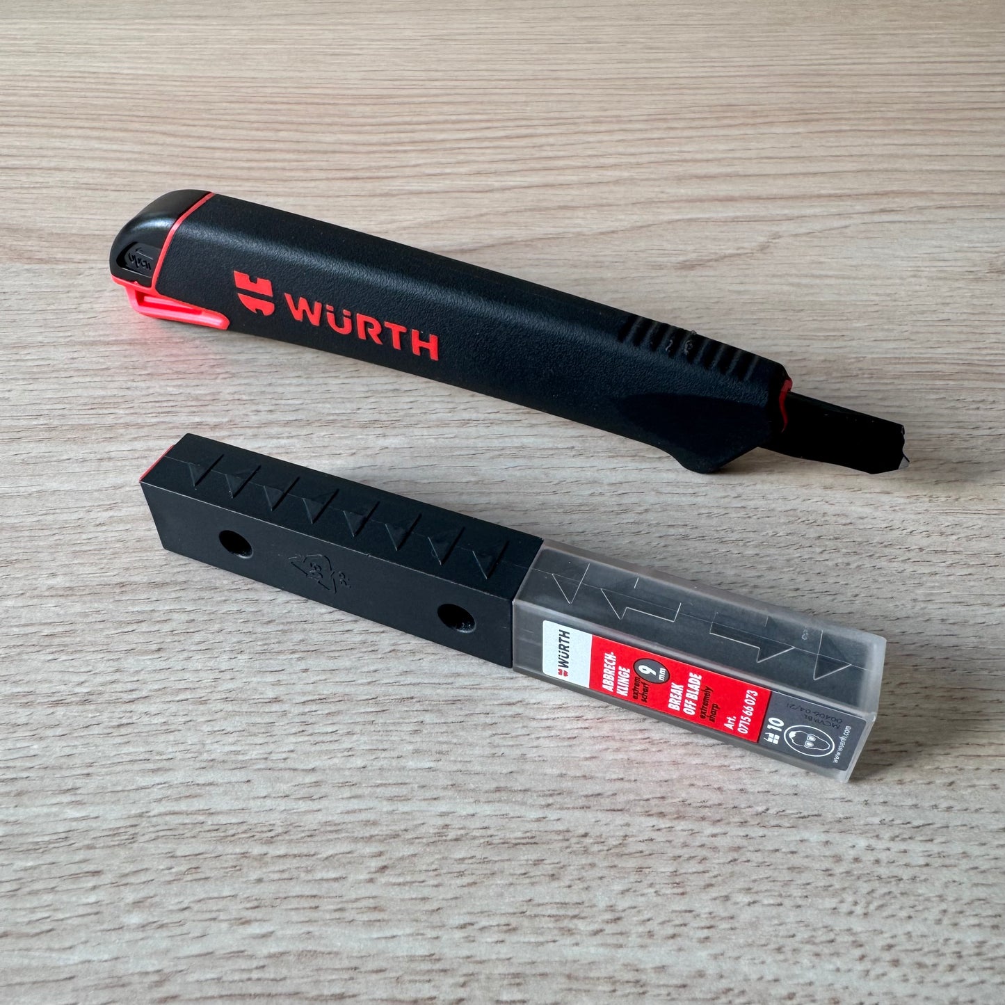 IKEA Skadis Halterung Würth Cuttermesser und Ersatzklingen